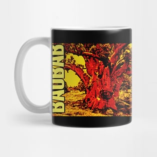 "Gouye Sipi" the Ancient Mystical Sacred Baobab Tree - Red Mug